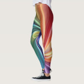 Leggings Fleur Chromaspirale (Gauche)