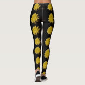 Leggings Fleur citron à tarte (Dos)