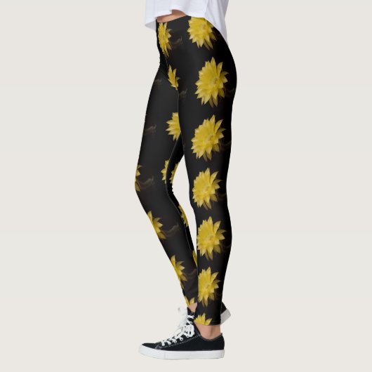 Leggings Fleur citron à tarte (Gauche)