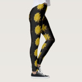 Leggings Fleur citron à tarte (Droite)