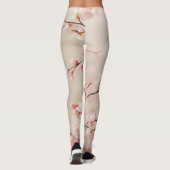Leggings Fleur de cerise (Dos)
