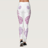 Leggings Fleur de cerise, Légumineuses de Sakura japonaises (Dos)