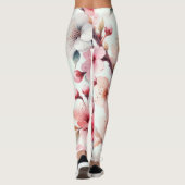 Leggings Fleur de Cerisier (Dos)