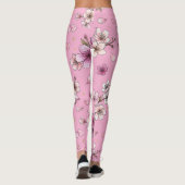 Leggings Fleur de cerisier (Dos)