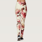 Leggings Fleur de Cerisier (Dos)