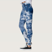 Leggings Fleur de cerisier Lune (Gauche)