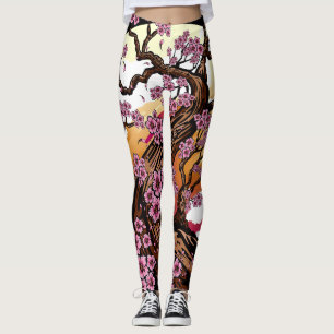 Leggings Fleur de cerisier sauvage
