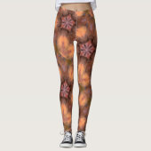 Leggings fleur de chair peinte (Devant)