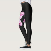 Leggings Fleur de chrysanthème lecnm (Gauche)