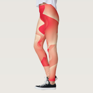 Leggings fleur de corail