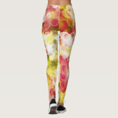Leggings Fleur de flower power (Dos)