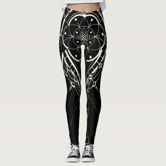 Leggings Fleur de la vie (Devant)