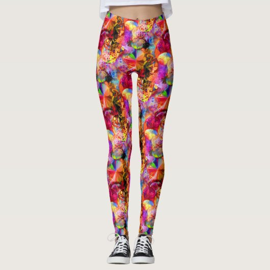 Leggings Fleur de la vie 10 (Devant)