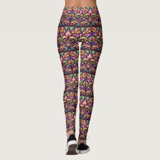 Leggings fleur de lis (Dos)
