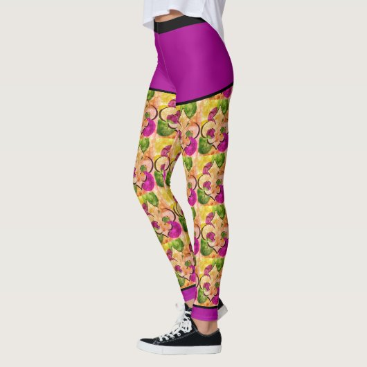 Leggings Fleur de Lis (Gauche)