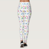 Leggings Fleur De Lis et teckels (Dos)