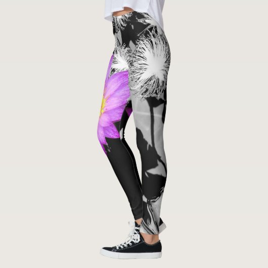 Leggings Fleur de Lotus (Gauche)
