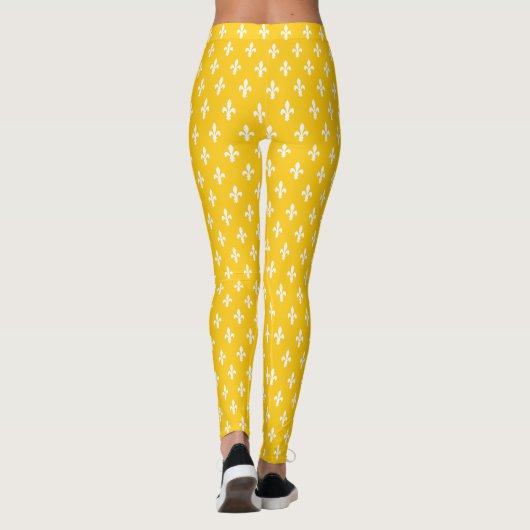 Leggings Fleur de Lys victorienne (Dos)