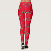 Leggings Fleur de Noël (Dos)