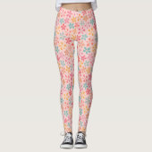 Leggings fleur de preppy (Devant)