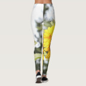 Leggings Fleur de soleil brillante (Dos)