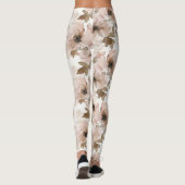 Leggings Fleur de Sud-Ouest Brun Rose (Dos)