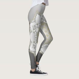 Leggings Fleur De Vie - Blossoms Mandala 1