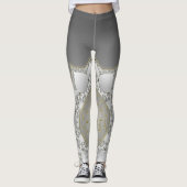 Leggings Fleur De Vie - Blossoms Mandala 1 (Devant)