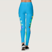 Leggings Fleur De Vie - Fleur Géométrique 5 (Dos)