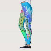 Leggings Fleur De Vie - Fleur Géométrique 5 (Gauche)