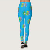 Leggings Fleur De Vie - Fleur Géométrique 5 (Dos)