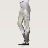Leggings Fleur de Vie - Mandala Fleurs 1 (Gauche)