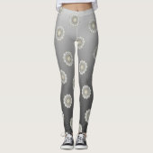 Leggings Fleur de Vie - Mandala Fleurs 1 (Devant)