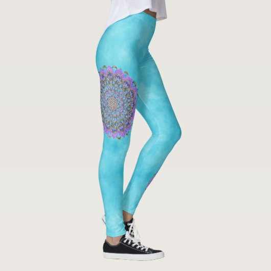 Leggings Fleur De Vie - Mandala India Style 2 (Droite)