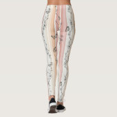 Leggings Fleur d'élégant papillon (12) (Dos)