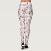 Leggings Fleur d'élégant papillon (2) (Dos)