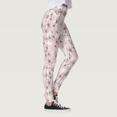 Leggings Fleur d'élégant papillon (2) (Droite)