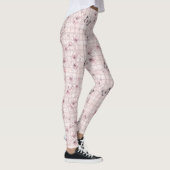 Leggings Fleur d'élégant papillon (4) (Droite)