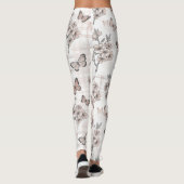 Leggings Fleur d'Élégant Papillon (6) (Dos)