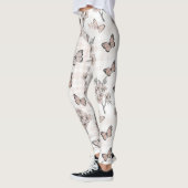 Leggings Fleur d'Élégant Papillon (6) (Gauche)