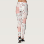 Leggings Fleur d'élégant papillon (7) (Dos)