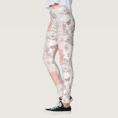 Leggings Fleur d'élégant papillon (7) (Gauche)