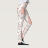 Leggings Fleur d'élégant papillon (7) (Droite)