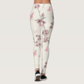 Leggings Fleur d'Élégant Papillon (9) (Dos)