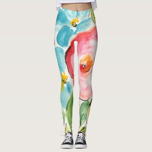Leggings Fleur délice II (Devant)