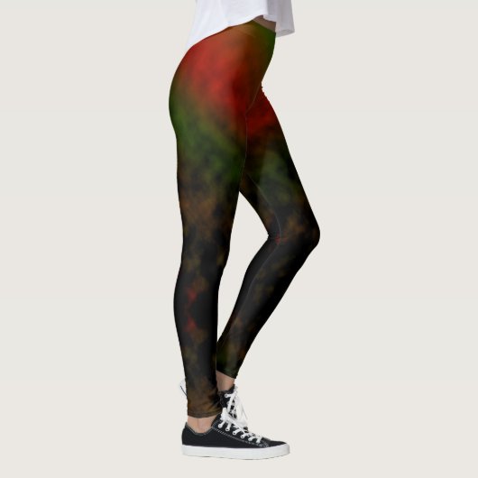 Leggings Fleur d'émbre de forêt (Droite)