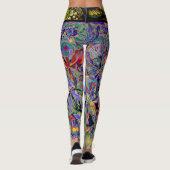 Leggings Fleur d'orchidée de Boho (Dos)