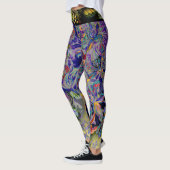 Leggings Fleur d'orchidée de Boho (Gauche)