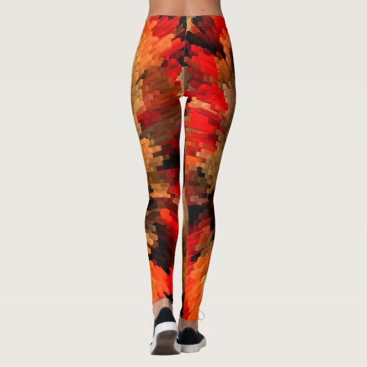 Leggings Fleur éclatante...... (Dos)