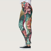 Leggings Fleur éclate Flore Explosion Leger (Gauche)
